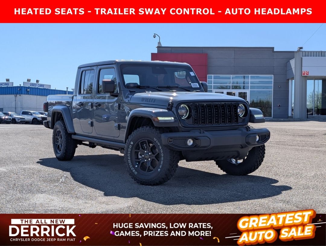 New 2026 Jeep Gladiator Willys 26126