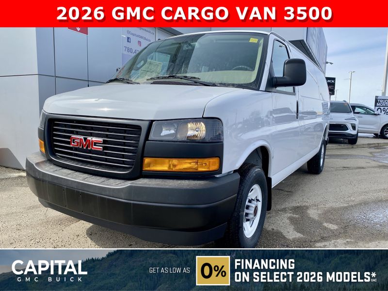 2026 GMC Savana Cargo Van