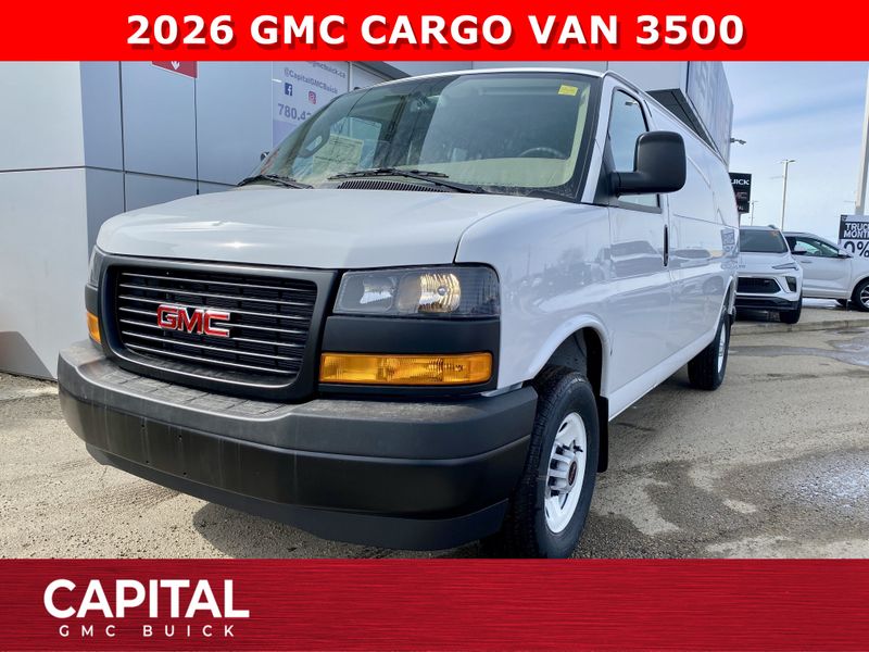 2026 GMC Savana Cargo Van
