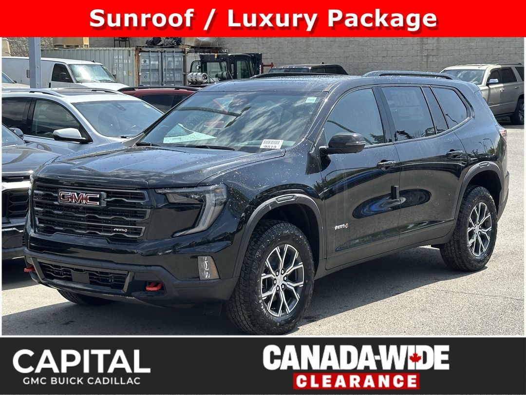 New 2026 GMC Acadia AT4 46995