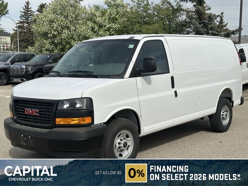 2026 GMC Savana Cargo Van