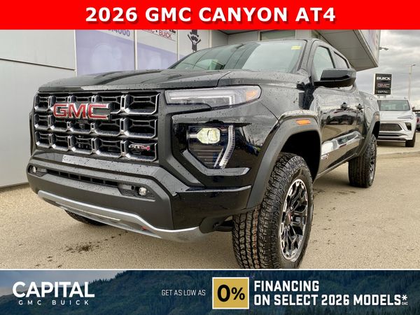 2026 GMC Canyon