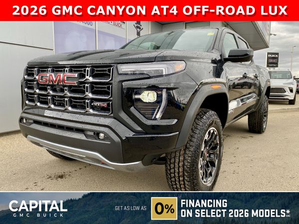 2026 GMC Canyon