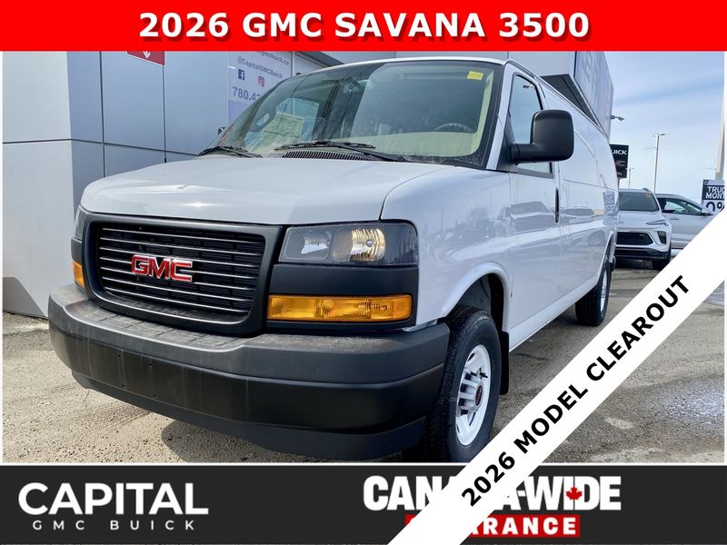 2026 GMC Savana Cargo Van