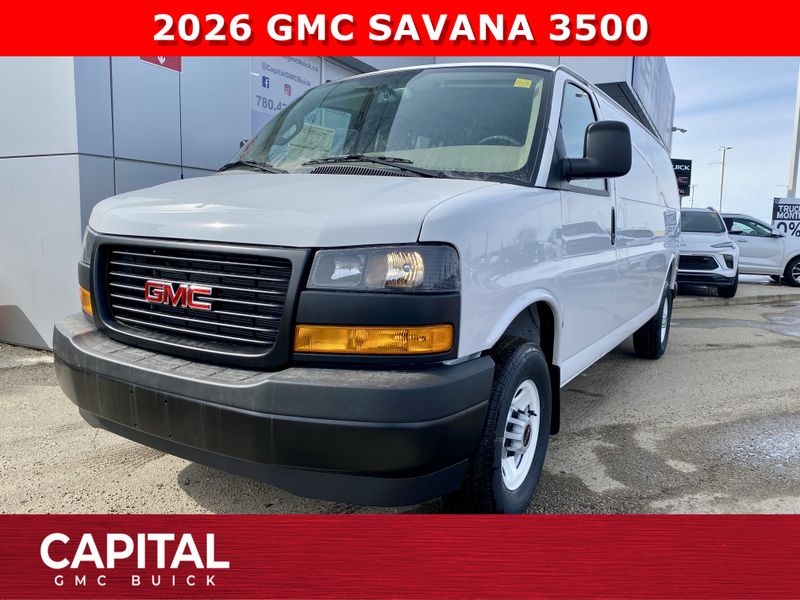 2026 GMC Savana Cargo Van