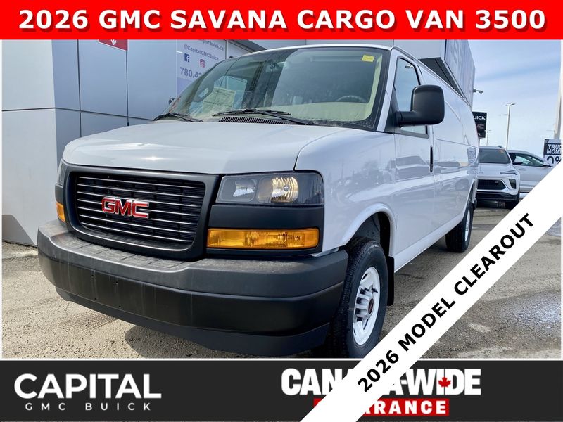 2026 GMC Savana Cargo Van