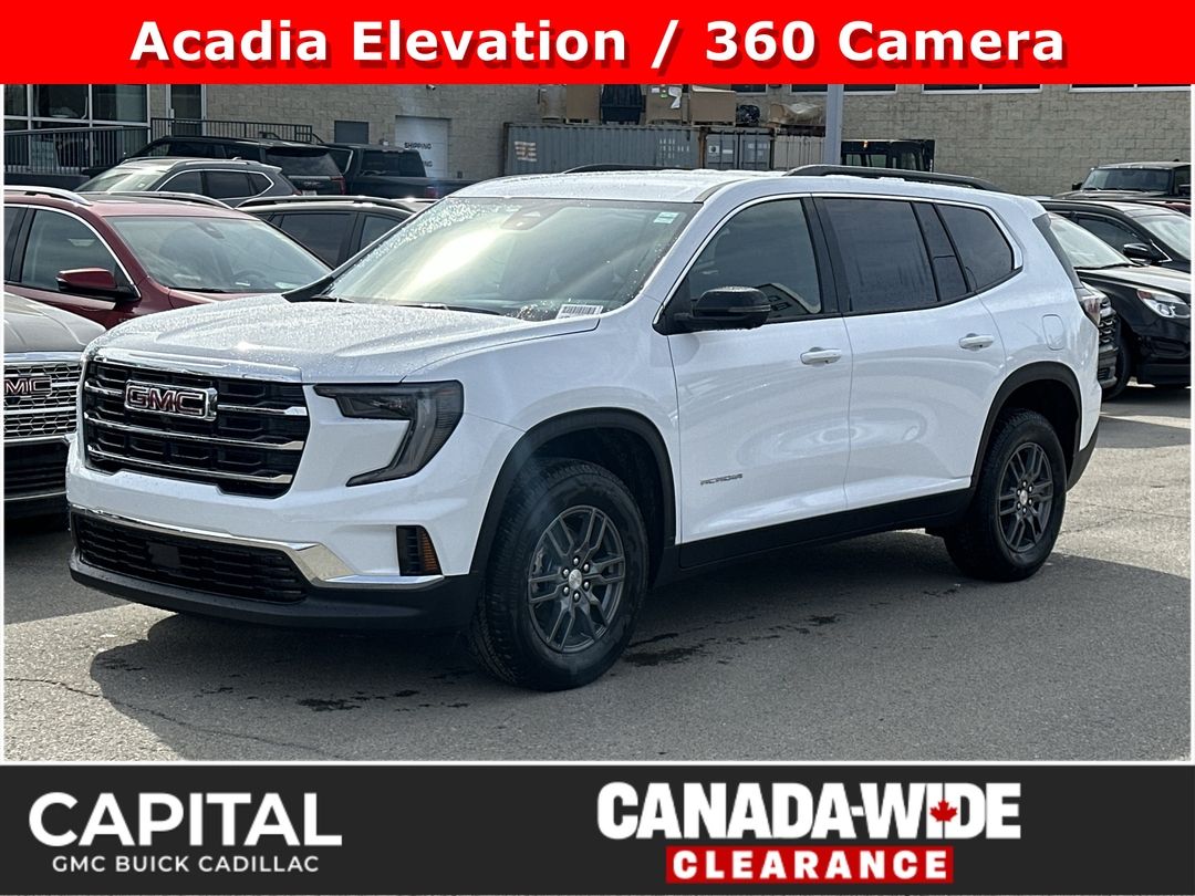 New 2026 GMC Acadia Elevation 461007