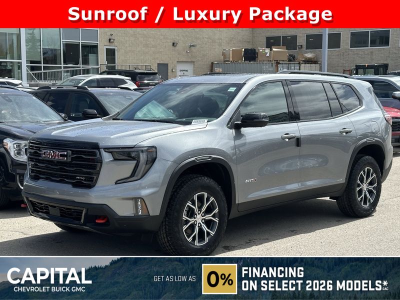 2026 GMC Acadia