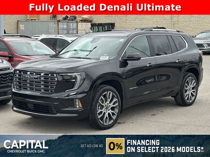 2026 GMC Acadia