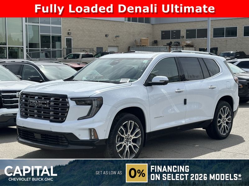 2026 GMC Acadia