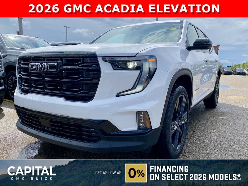 2026 GMC Acadia