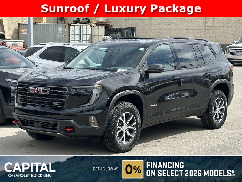 2026 GMC Acadia