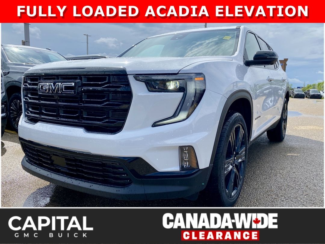New 2026 GMC Acadia Elevation 162048