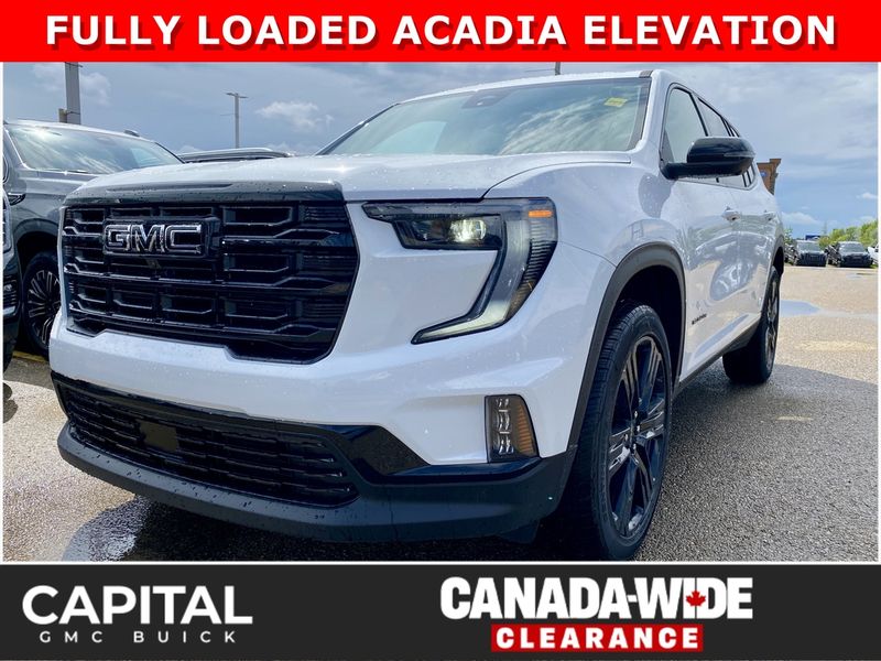 2026 GMC Acadia