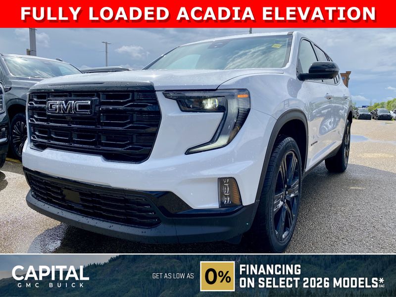 2026 GMC Acadia