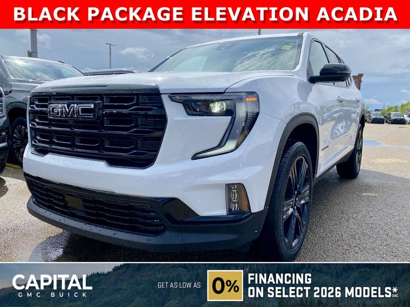 2026 GMC Acadia