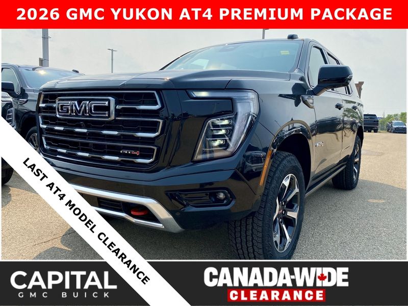 2026 GMC Yukon