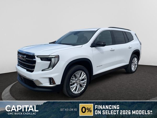 2026 GMC Acadia