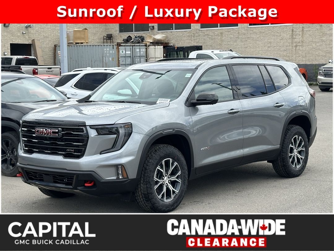 New 2026 GMC Acadia AT4 461144