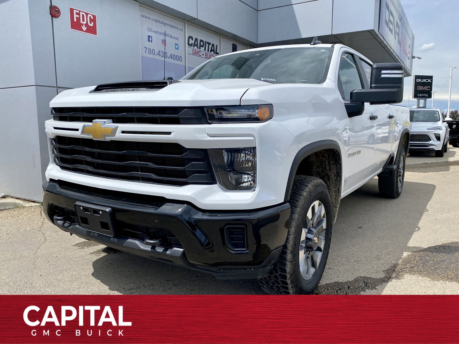 Used 2024 Chevrolet Silverado-2500HD Custom-Crew-Cab-*-APPLE-CARPLAY/ANDROID-AUTO-*-REMOTE-STARTER-* 26203A