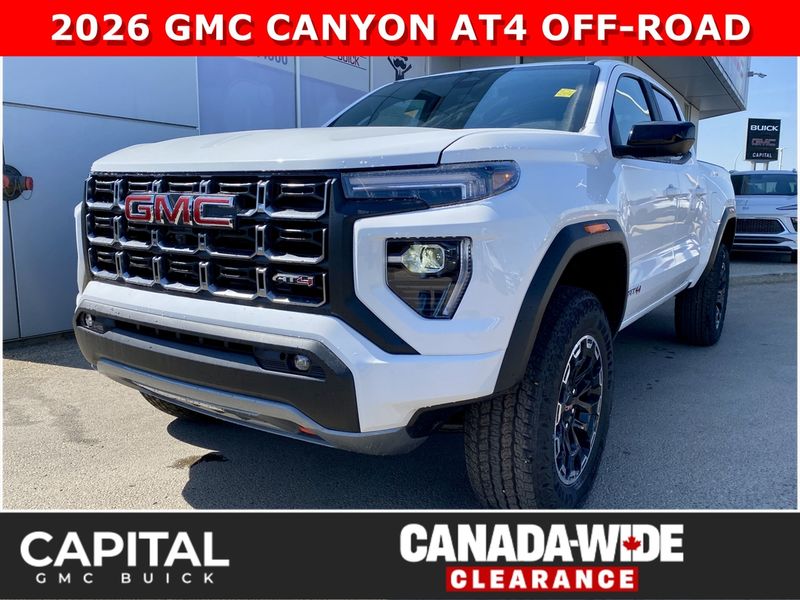 2026 GMC Canyon