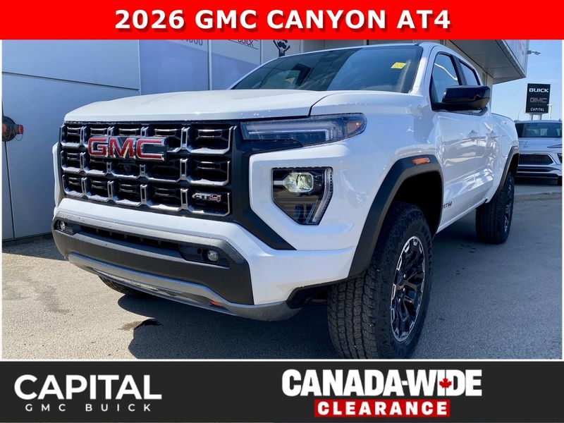 2026 GMC Canyon