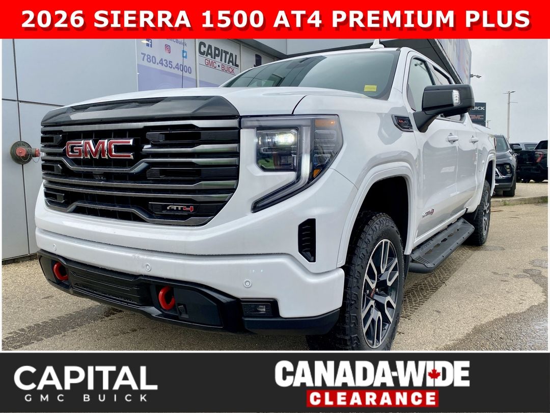 New 2026 GMC Sierra-1500 AT4 162276