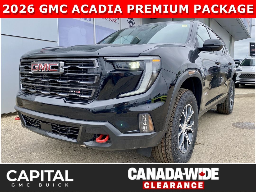 New 2026 GMC Acadia AT4 162283