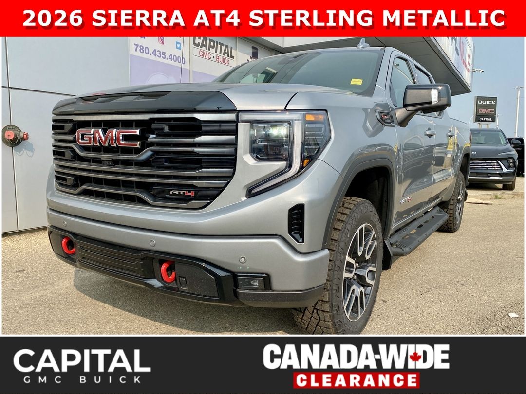 New 2026 GMC Sierra-1500 AT4 162377
