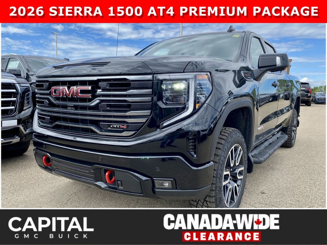 New 2026 GMC Sierra-1500 AT4 162373