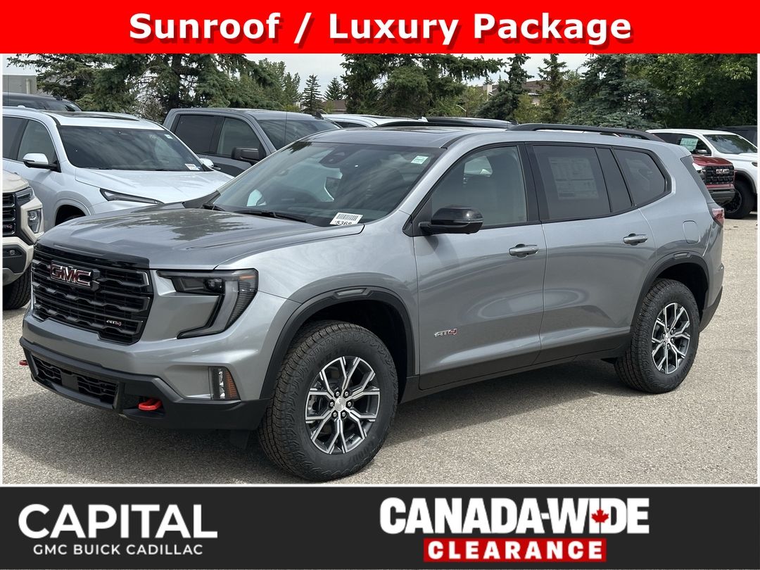 New 2026 GMC Acadia AT4 461276
