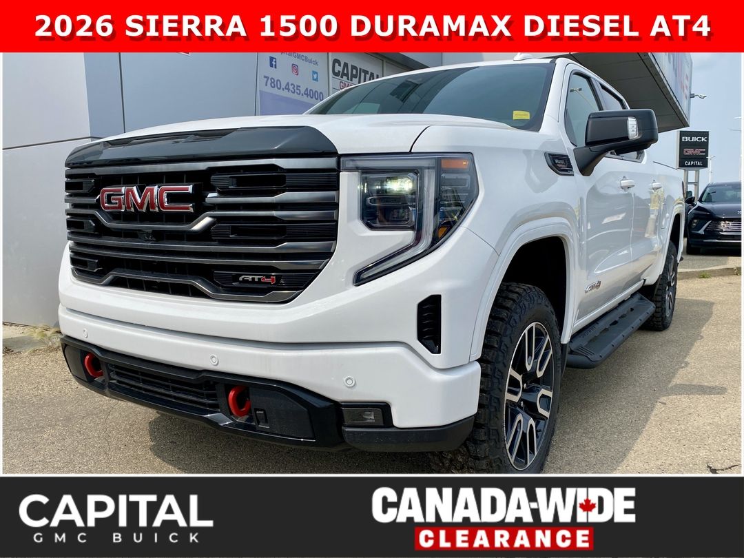 New 2026 GMC Sierra-1500 AT4 162479