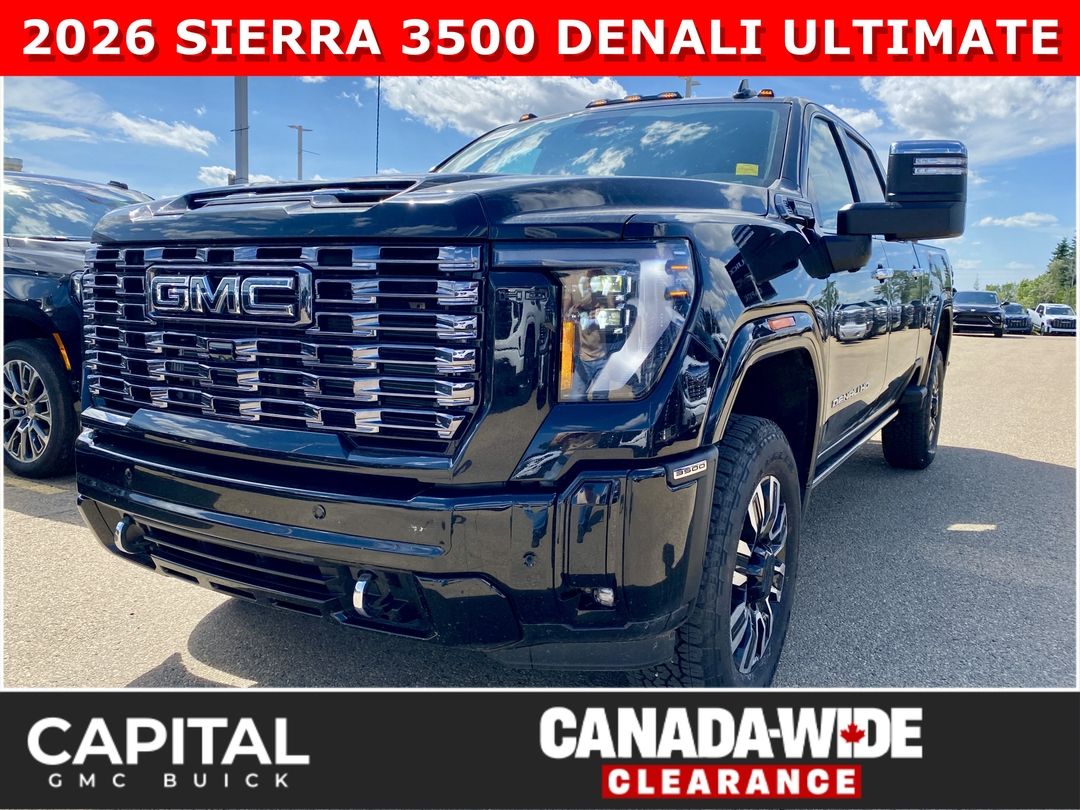 New 2026 GMC Sierra-3500HD Denali-Ultimate 162555