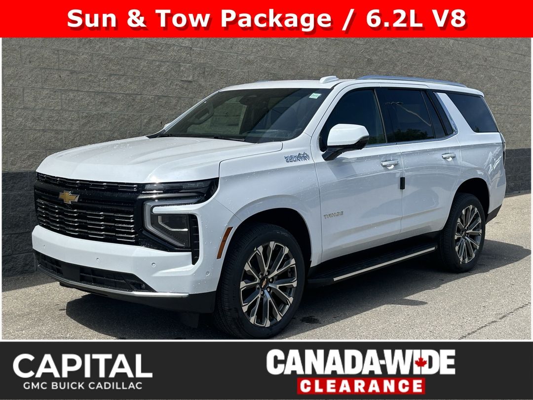 New 2026 Chevrolet Tahoe High-Country 461344