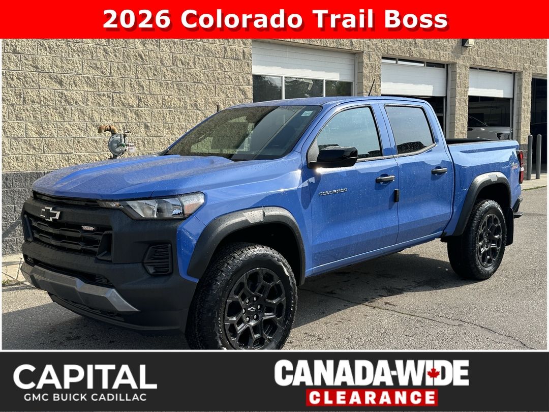 New 2026 Chevrolet Colorado 4WD-Trail-Boss 461365