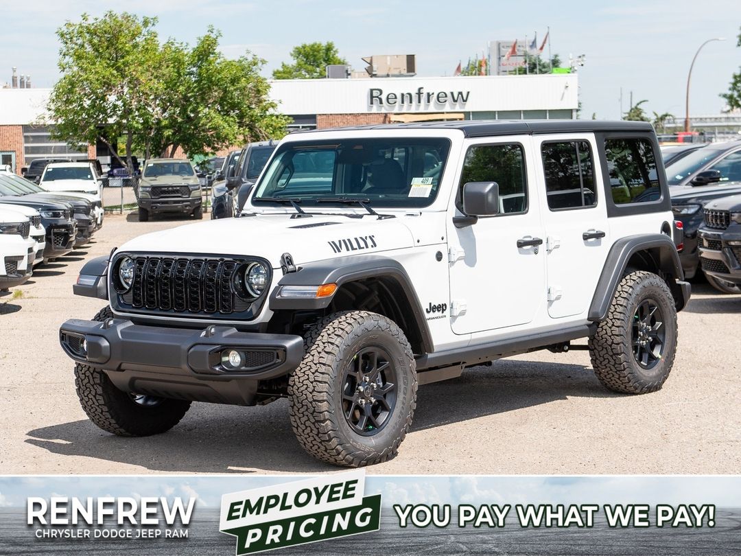 New 2026 Jeep Wrangler Willys 261409