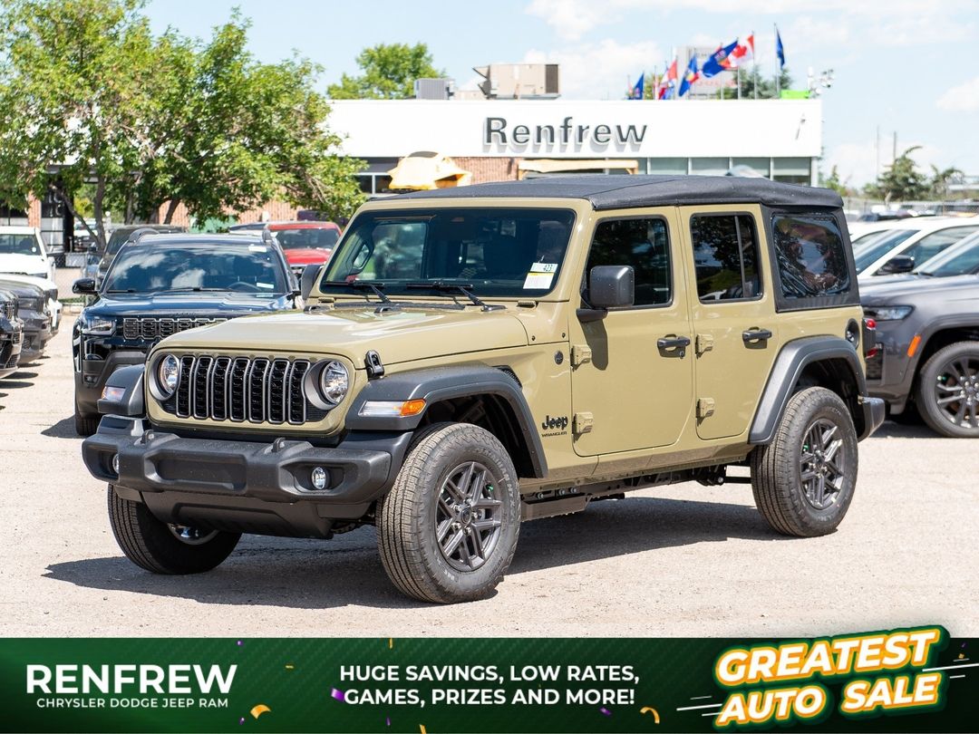 New 2026 Jeep Wrangler Sport-S 261423