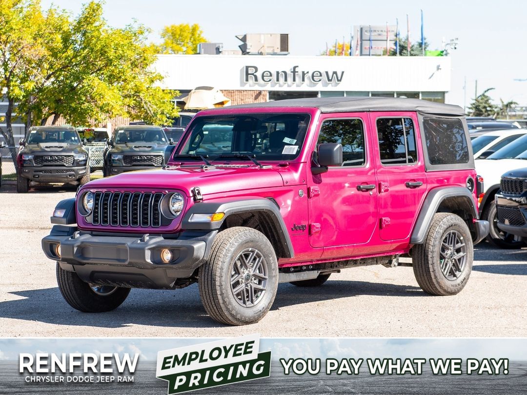New 2026 Jeep Wrangler Sport-S 261435