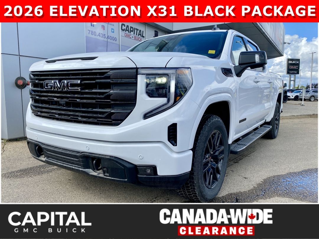 New 2026 GMC Sierra-1500 Elevation 162900