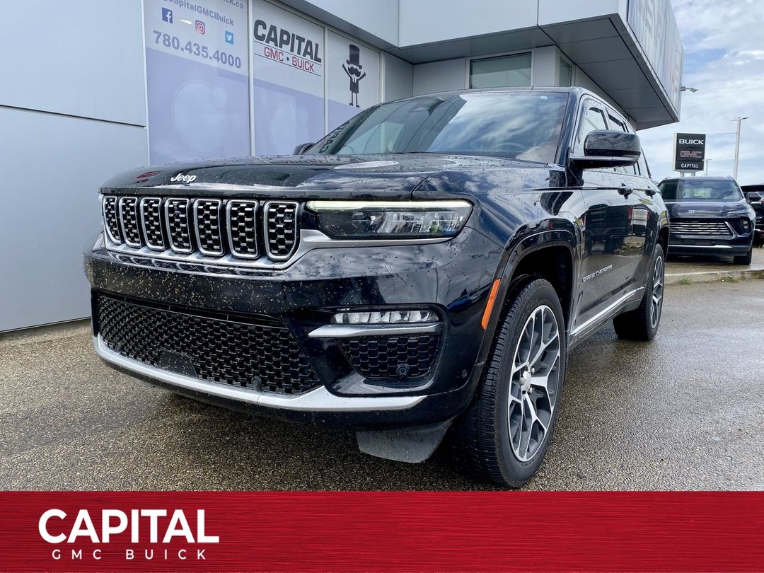 Used 2023 Jeep Grand-Cherokee Summit-Reserve-*-SUNROOF-*-ADAPTIVE-CRUISE-*-AIR-RIDE-SUSPENSION-* 162883A