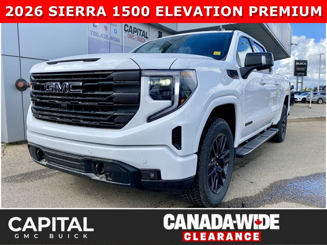 New 2026 GMC Sierra-1500 Elevation 162990