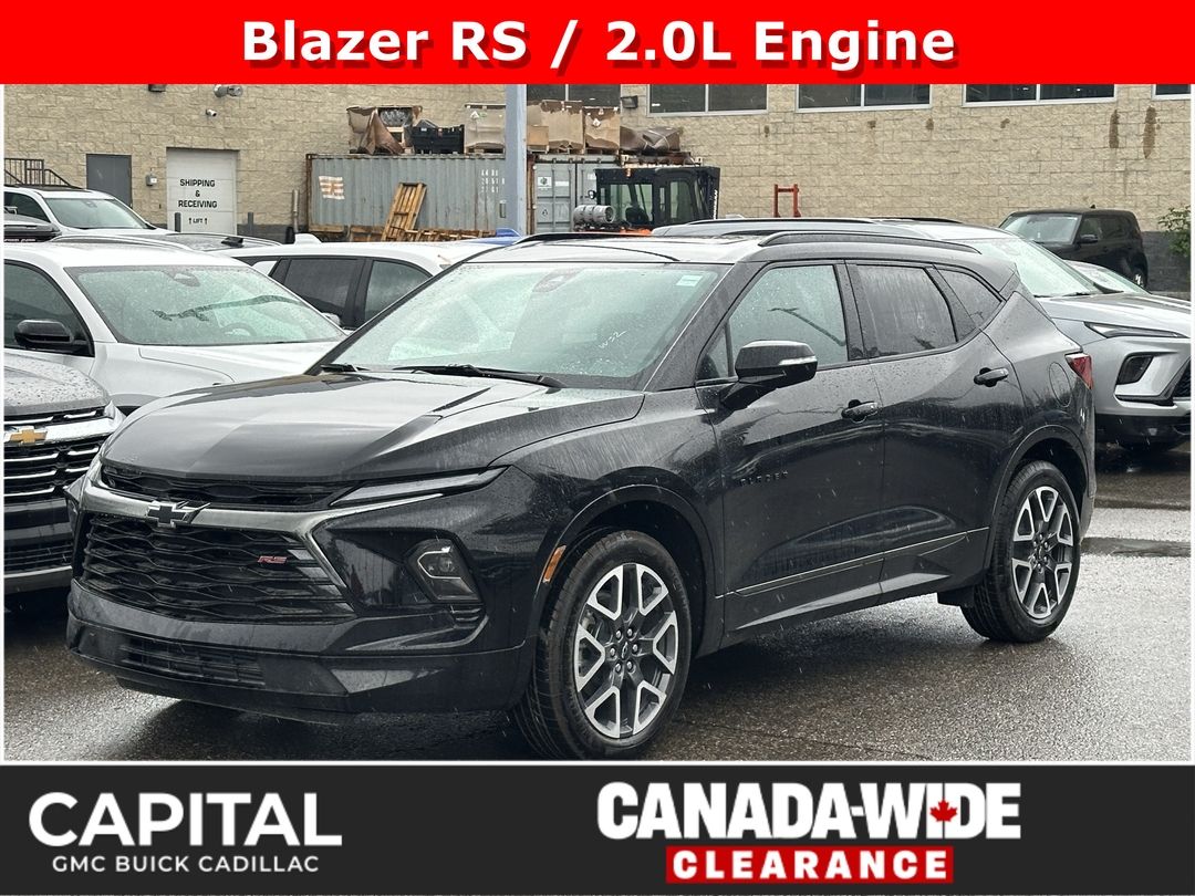 New 2026 Chevrolet Blazer RS 461532