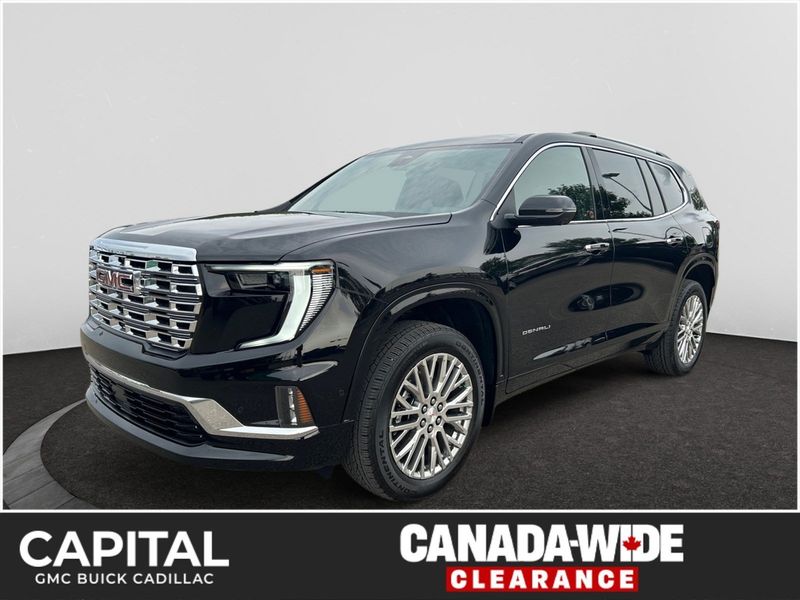 2026 GMC Acadia