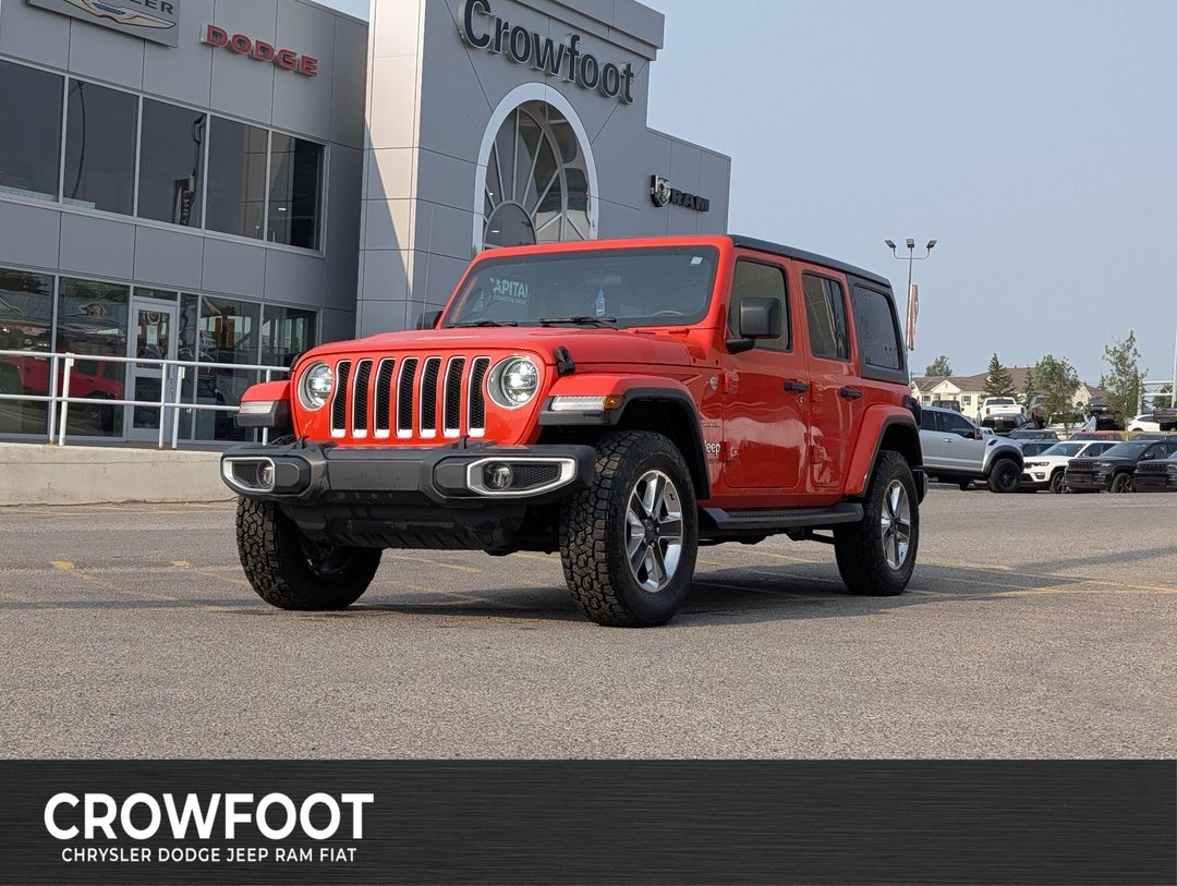 Used 2020 Jeep Wrangler-Unlimited Sahara 260747A