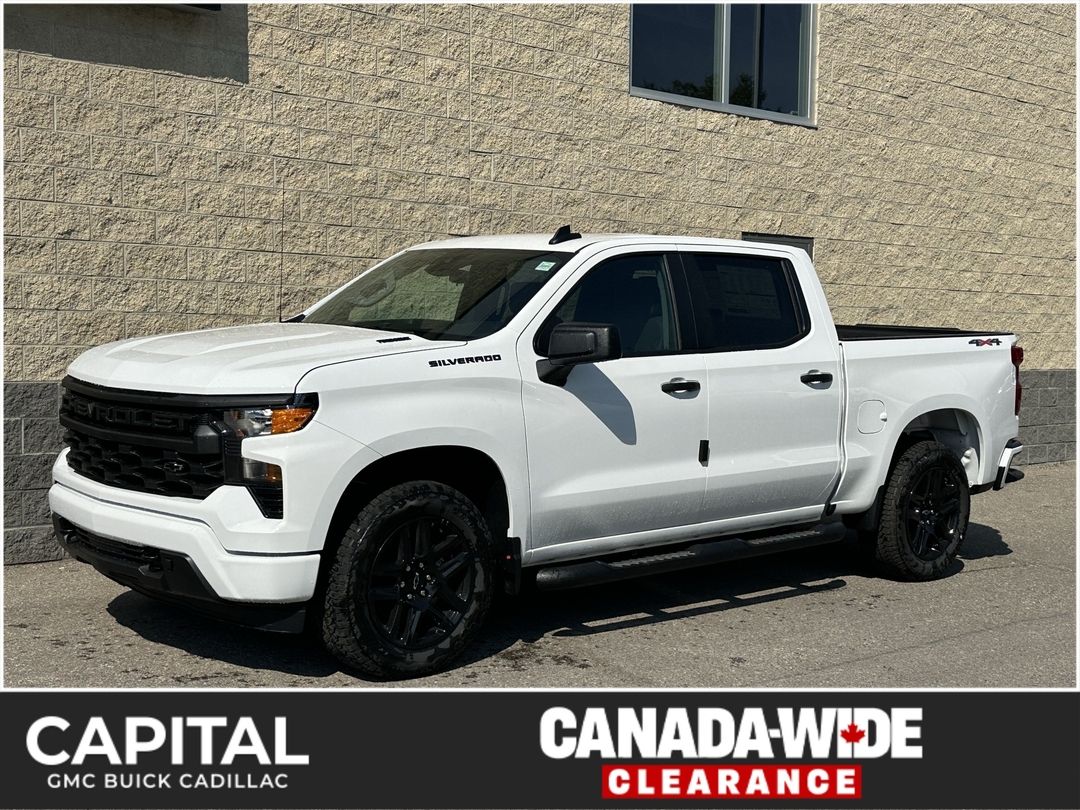 New 2026 Chevrolet Silverado-1500 Custom 461548