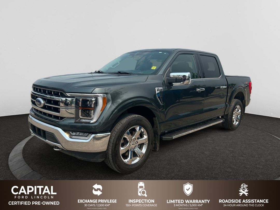 Used 2021 Ford F-150 LARIAT-SuperCrew---EcoBoost™ D166B