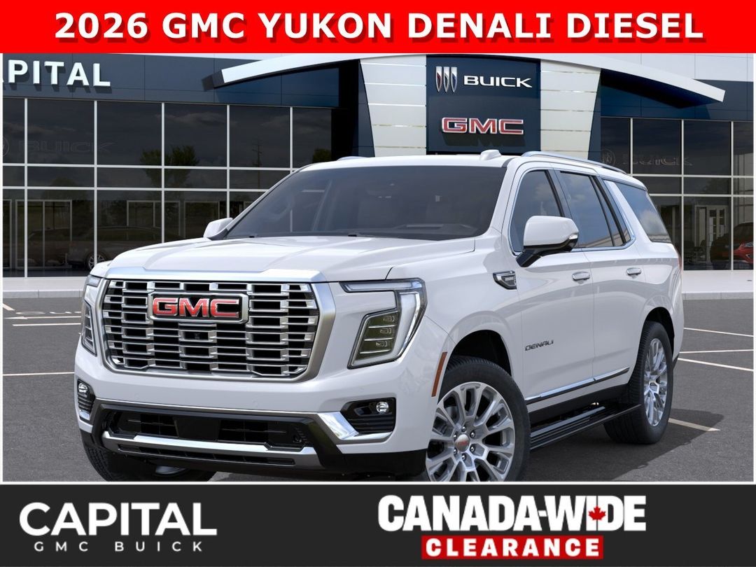 New 2026 GMC Yukon Denali 163121