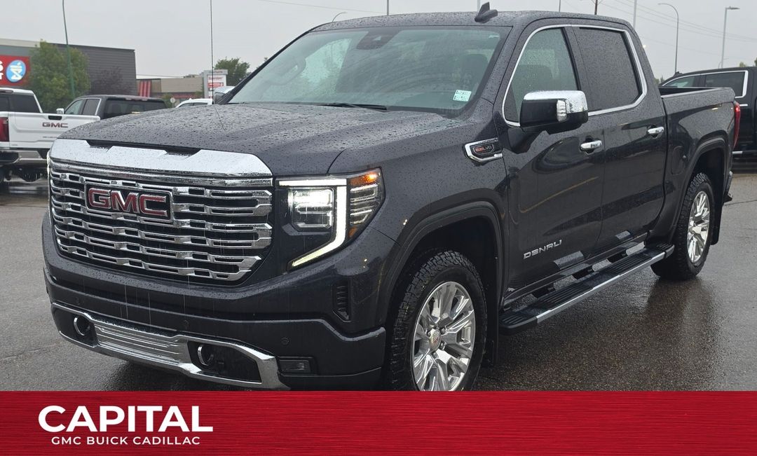 Used 2025 GMC Sierra-1500 Denali-Crew-6.2L-Leather-Sunroof-Navigation-4x4 461594A