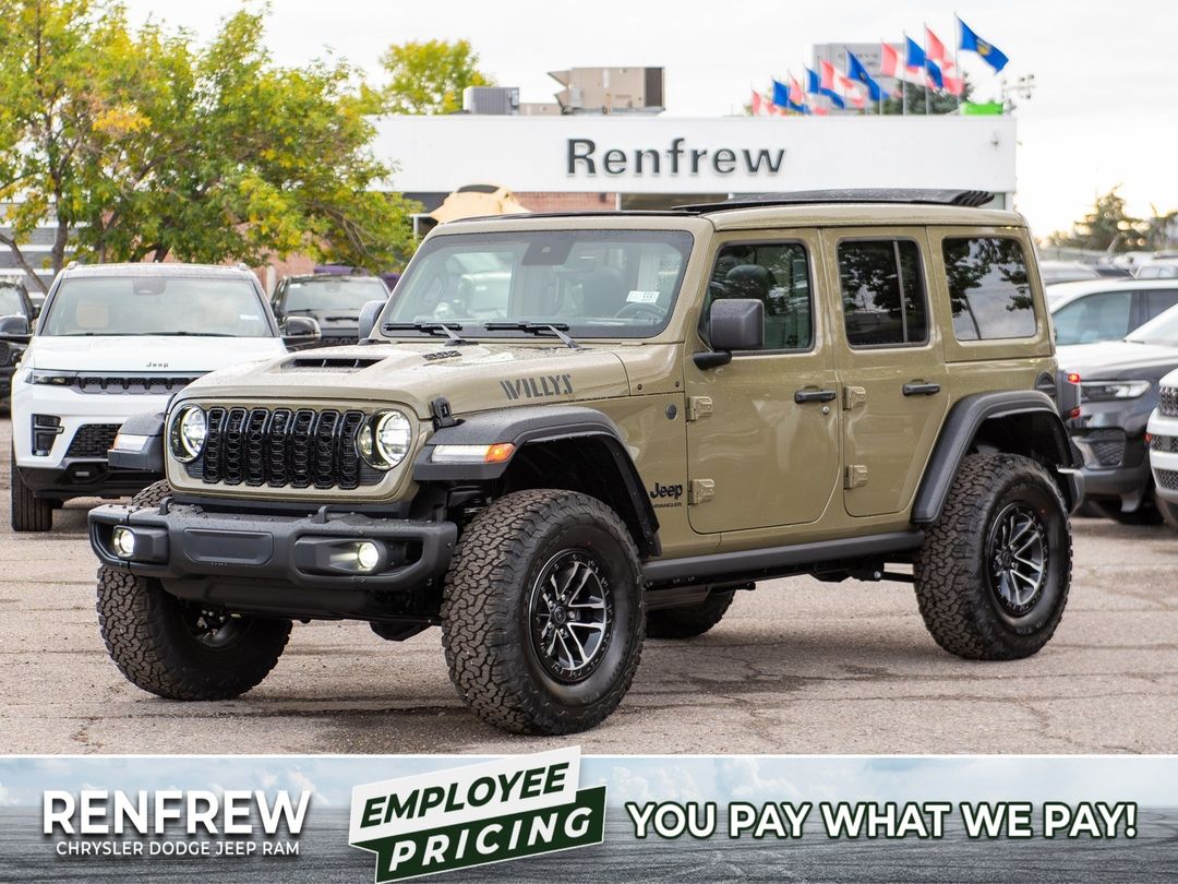 New 2026 Jeep Wrangler Willys-392 261559