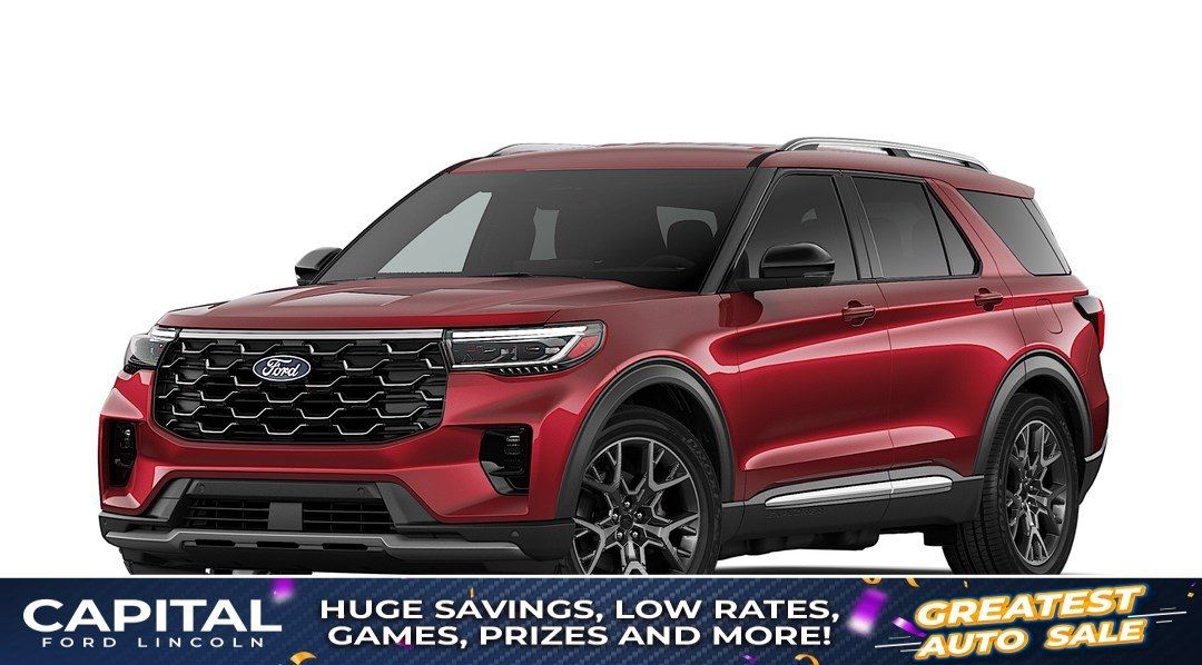 New 2027 Ford Explorer Platinum E069